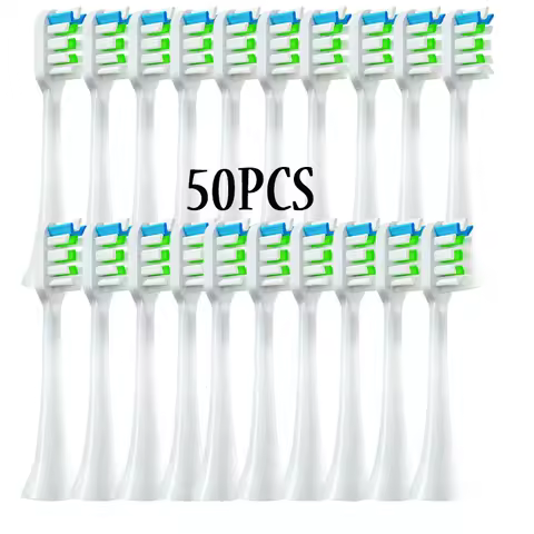 Replacement Heads For SOOCAS X3/X3U/X5 Sonic Electric ToothBrush Soft DuPont Clean Brush Nozzle Cabeza de cepillo 20/50Pcs