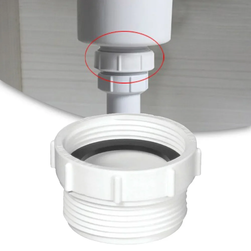 Trap Waste Extension 1-1/4" To 1-1/2" For Bath Shower Kitchen Sink Thread For Bath Shower Trap Waste Extension