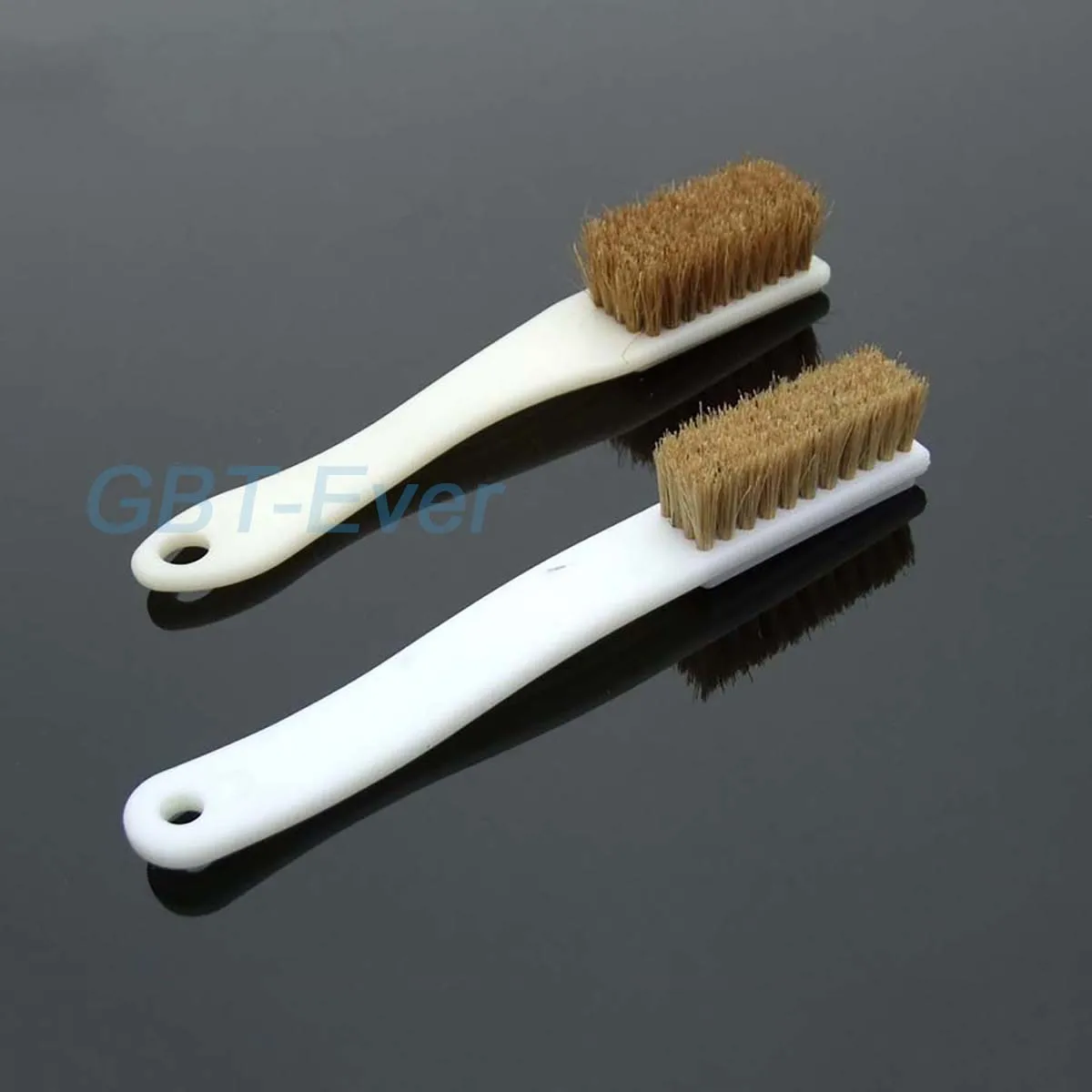 

1Pcs 4 Rows/6 Rows Hog Bristle Light Yellow Stiff Brush Length 17cm Width 2mm/2.5mm for Walnut Vajra Bodhi Cleaning Maintenance