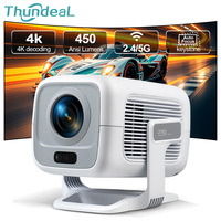 ThundeaL Mini Projector PG370 4K FHD 1080P Android Auto Focus Smart Home Theater 450ANSI Portable Beam Projetor Meeting PK HY320