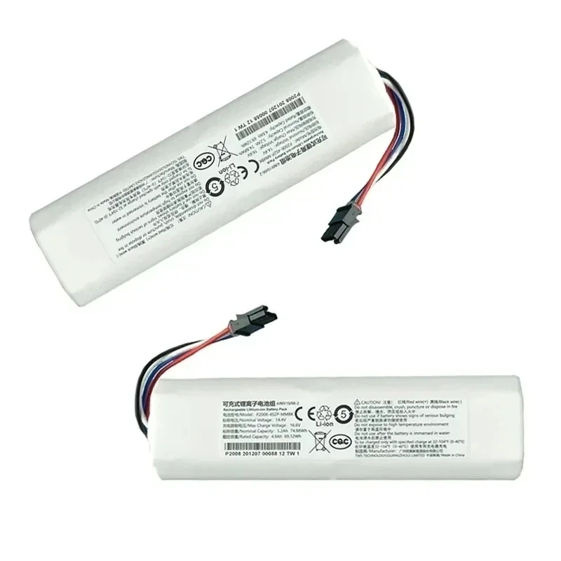 الأصلي 14 فولت 12800 مللي أمبير P2008-4S2P-MMBK استبدال البطارية ل Dreame F9 D9 L10 برو زائد RLS3 RLS5 RLS5L RLS5D اكسسوارات أجزاء