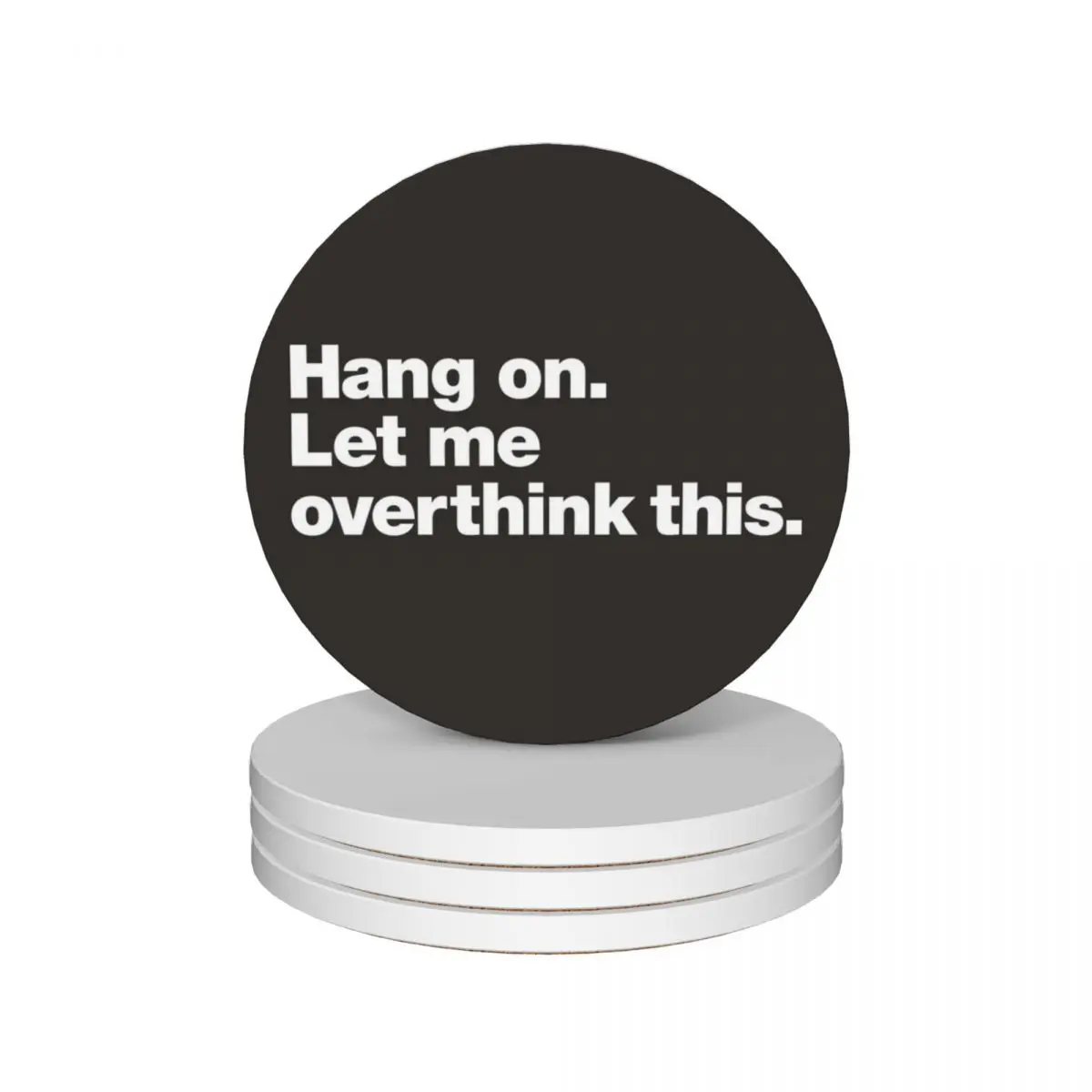 Hang on. Let me overthink this. Ceramic Coasters (Set of 4) cute set tea cup holders Coasters