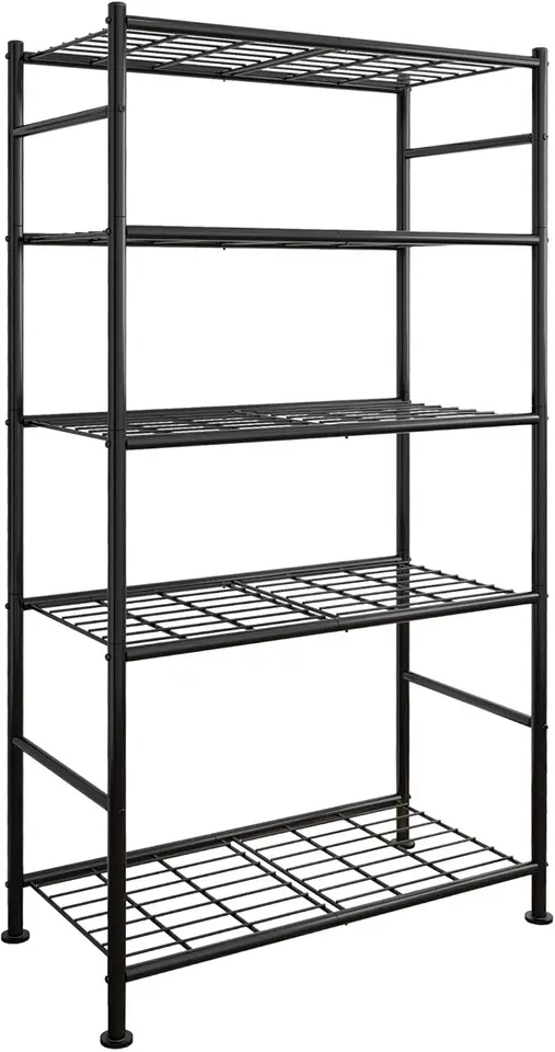5 Tier Heavy Duty Metal Storage Shelf Organizer