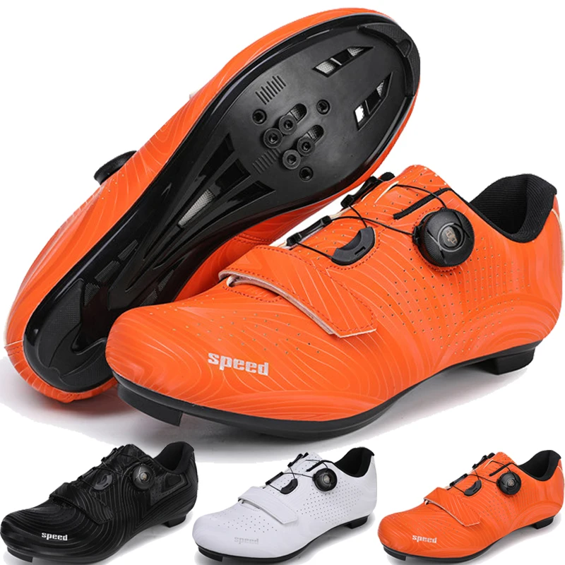 

2025 New Men & Women Road Bike Anti Slip Lock Shoes Professional Road Bike Shoes Racing Self Locking Speed Road Bike Shoes