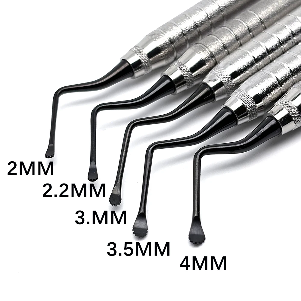 1Pcs Dental Gracey Jagged Curette Periodontal Bone Curettes Perio Dental Teeth Cleaning Scaler Dental Tool