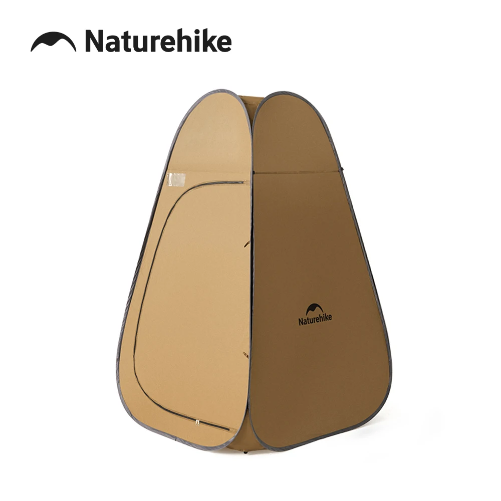 Naturehike 2026 New Shower Tent UPF50+ Sunscreen Portable Toilet Tent Easy Storage Outdoor 1 Person Shelter Camping Tents