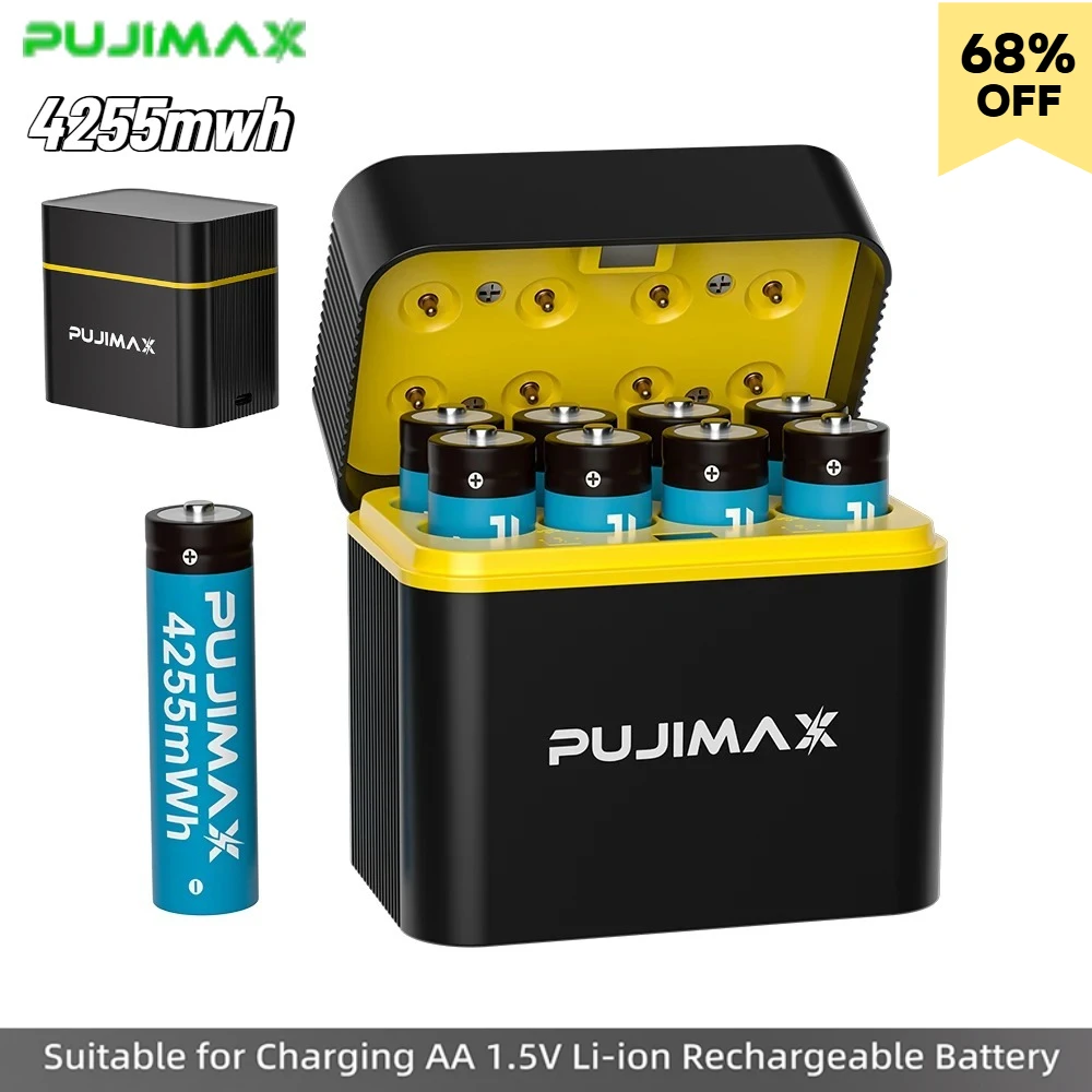 Pujimax Aa 1.5V Rec…