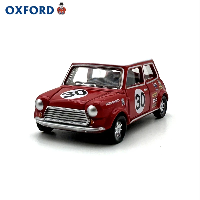 Diecast oxford escala 1:76 bmw mini coopers 1968 liga modelo de carro brinquedo colecionável presente lembrança exibição ornamento