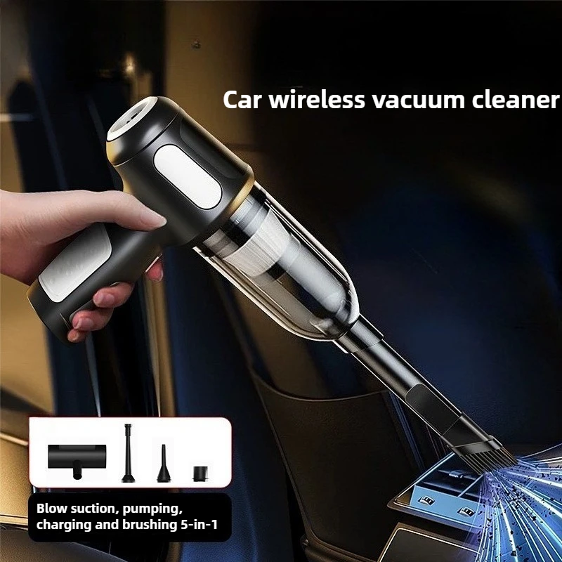 

6000PA 10000PA Car Vacuum Cleaner Mini Portable Duster Handheld Cleaning Machine Home Appliance Powerful Wireless Vacuum Cleaner
