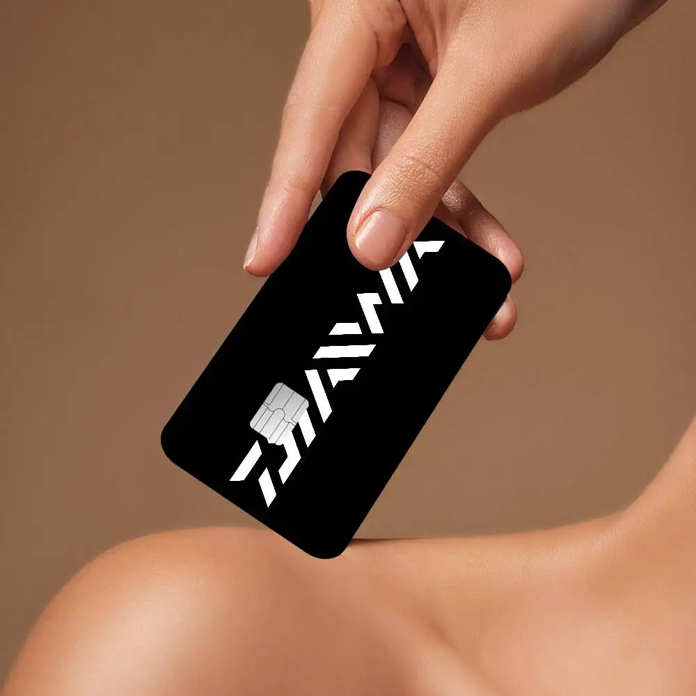 D-Daiwa Fishing 100% Hot Sale Amine Credit Debit Bank Card Bus Card Film Skin Sticker view 4