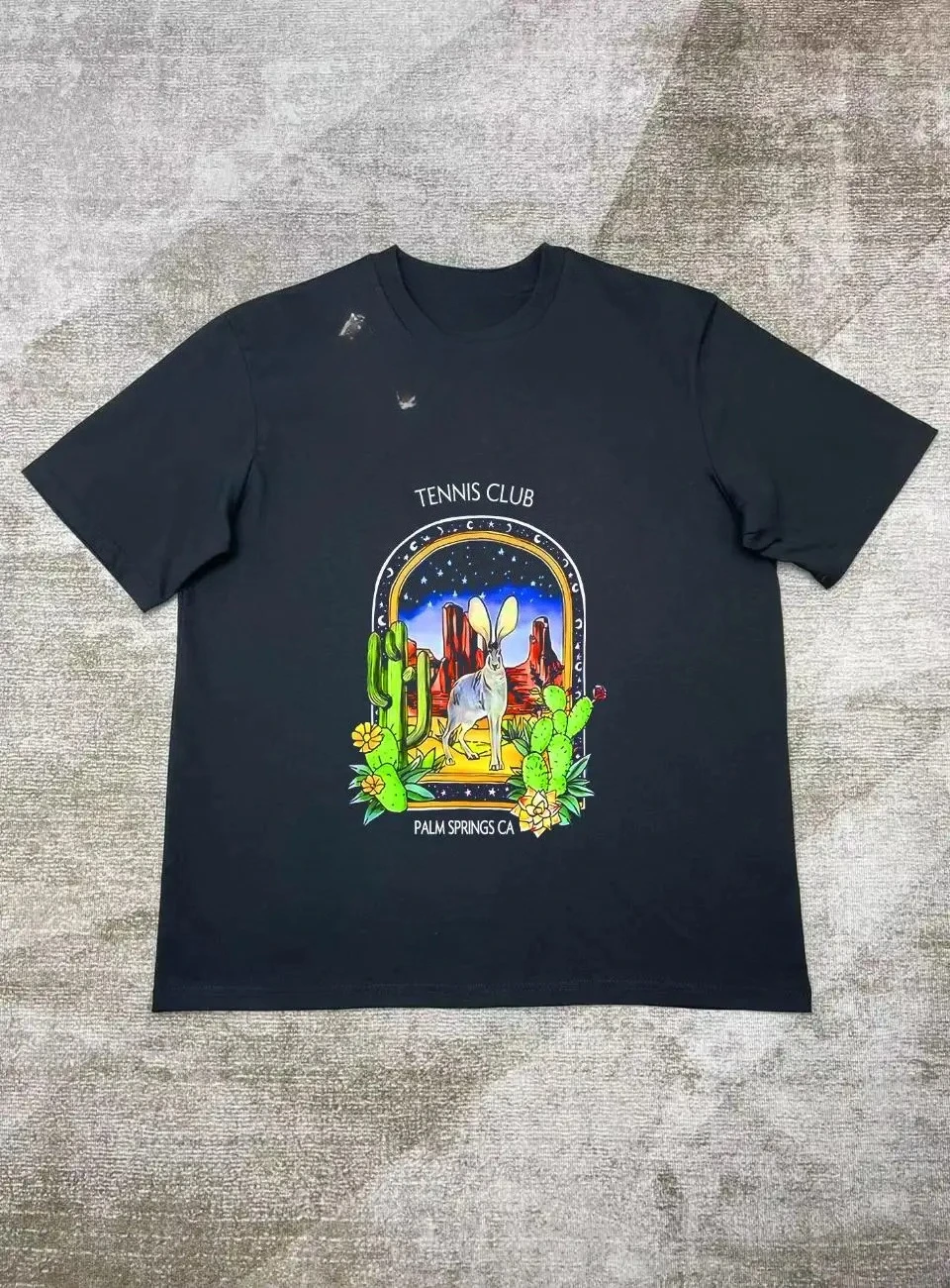 

TENNIS CLUB модная хлопковая футболка с короткими рукавами и принтом, мужская и женская свободная уличная трендовая брендовая одежда, летняя одежда