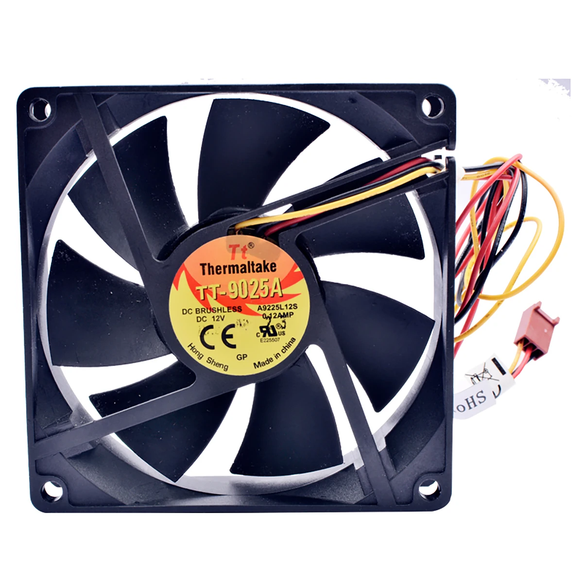 

TT A9225L12S 12V 0.12A 9025 Speed Measurement Silent Chassis Power Supply CPU Cooling Fan