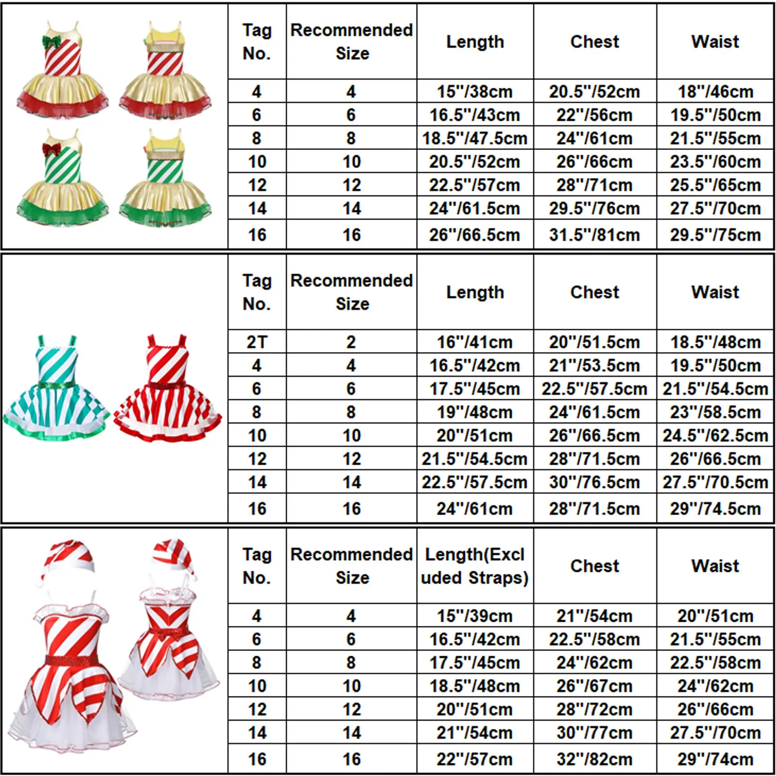 Kinder Meisjes Candy Cane Mrs Santa Claus Kostuum Tiener Glanzende Pailletten Kerstdans Figuur Schaatsen Tutu Dress Leotard Danskleding