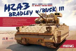 Meng model SS-004 1/35 Scale U.S. Infantry Fighting Vehicle M2A3 Bradley w/BUSK III plastic model kit