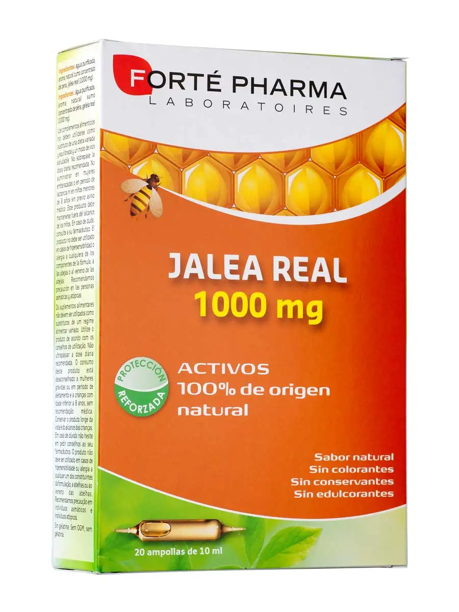 Forte pharma royal jelly 1000mg 20 blisters-fight fatigue and help your defenses