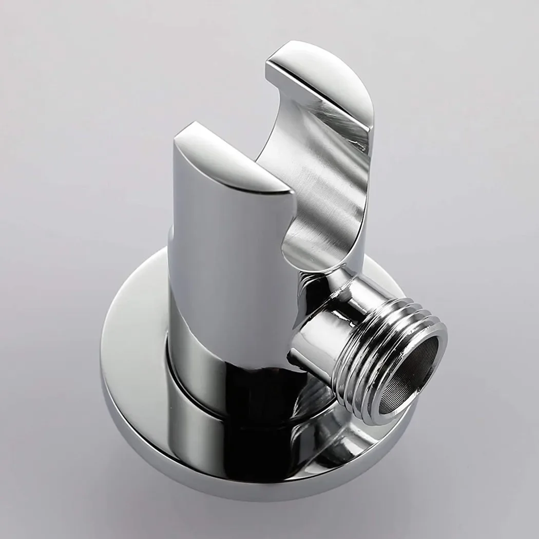 

Holder Bracket Home Matte Silver Outlet Parts Replacement Shower Hose Fittings Wall Mounted Accessories Connector