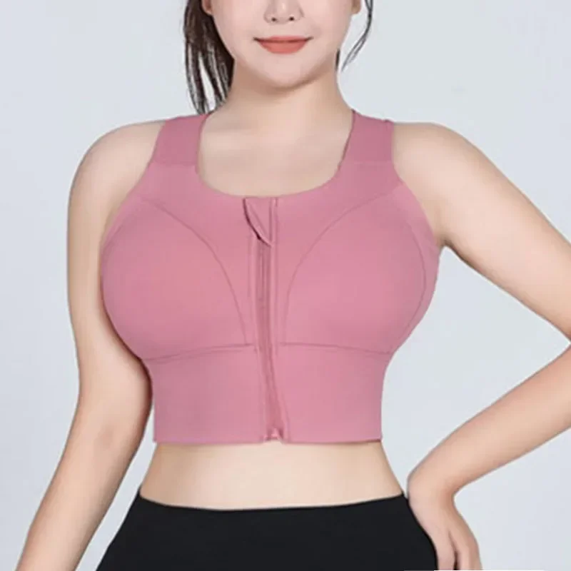 Soutien-gorge de sport pour femmes, cache-nuage, pour gros seins, sous-vêtements pour femmes, Fitness, Yoga, débardeur, grande taille, gilet,