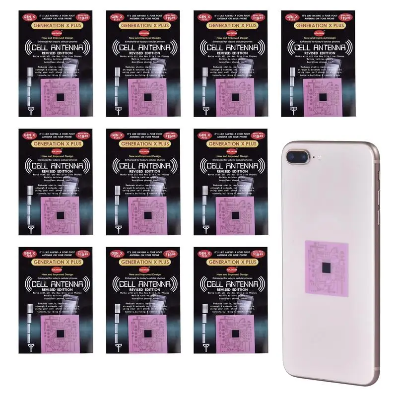 Phone Signal Stickers 10 Pcs Cell Phone Signal Enhancement Stickers Signal Enhancement Stickers To Improve Cell Phone Reception