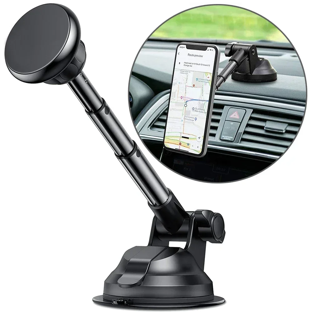 

Magnetic Car Phone Holder Mount Magnet Mobile Cellphone Support Stand Accessories in Car for Xiaomi IPhone 12 13 14 Pro Max