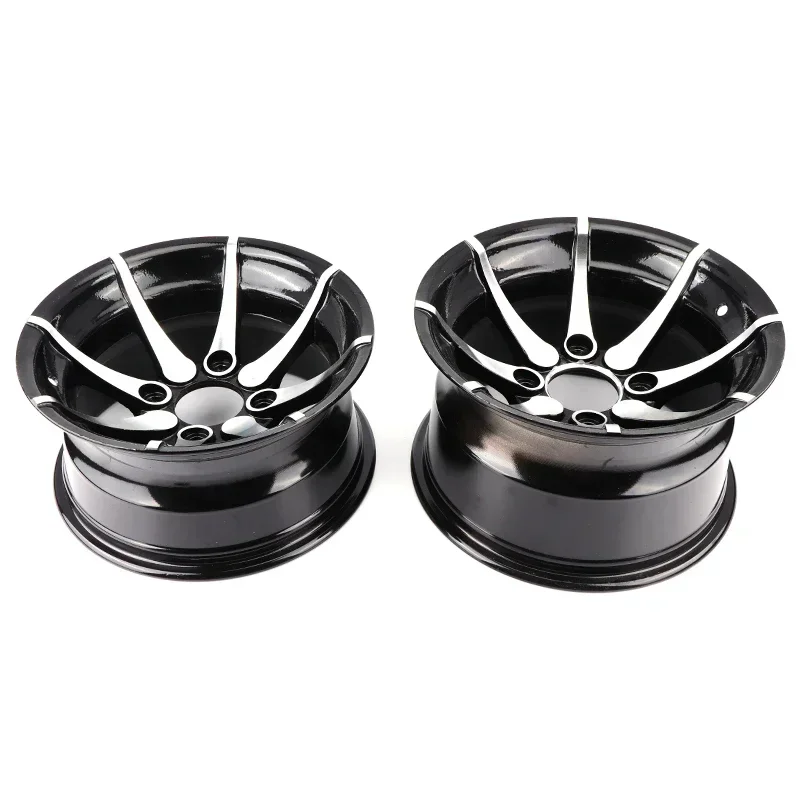 ATV Off-Road Vehicle Go-Kart 12-Inch Aluminum Alloy Front and Rear Wheels 12-Inch Aluminum Rim All-Terrain Vehicle Tire Wheel