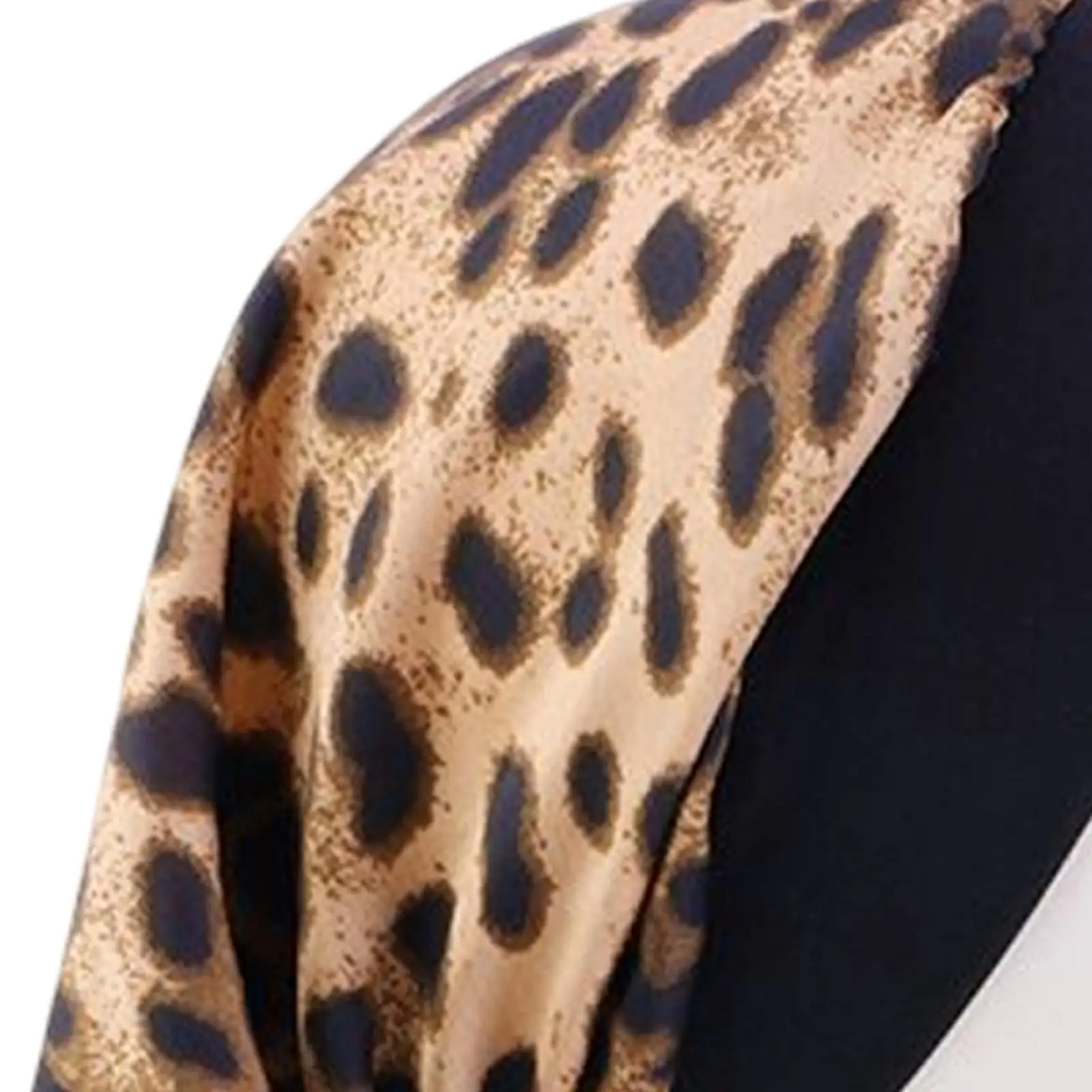Multifunction Women Printed Headscarf Hair Care Artificial Silk Headwear Cancer Hair Loss Gym Sleep Festival