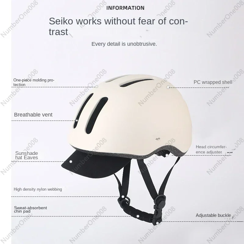 Riding Helmet Bicycle Helmet Integrated Roller Skating Balance Car City Leisure Helmet Riding Equipment