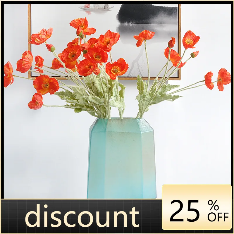 

LH artificial flower home decoration silk flower living room soft wedding photography props