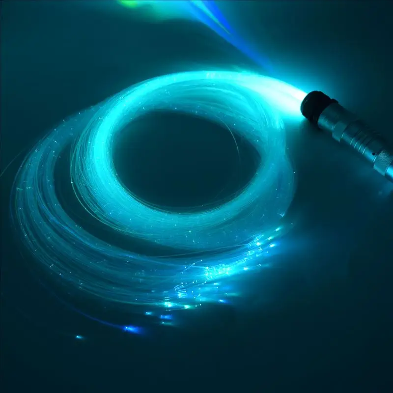 Moteur d'éclairage LED APP 6W RGBW, avec Point de Flash scintillant, câble à Fiber optique PMMA pour éclairage décoratif