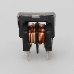 UF UU9.8 UU10.5 UU16 100UH-1MH-100MH 7*8mm 10*13mm Pin Pitch Copper Common Mode Plug-In Choke DIP Filter Vertical Power Inductor