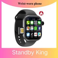 Apple Watch Original S10 Smartwatch 4G Android 10 System 190° Rotary Camera GPS WIFI 128GB Rom Global Call Smart Watch Android
