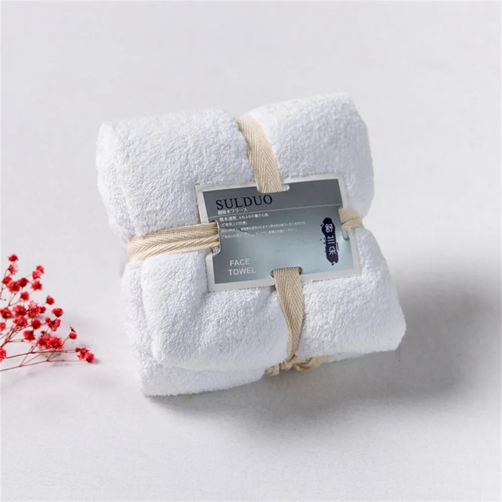 

Multicolor Towel Household Bathroom Towel Microfiber Solid Quickly Dry Hair Towel Womens Face Towel Absorbent Towel 2024