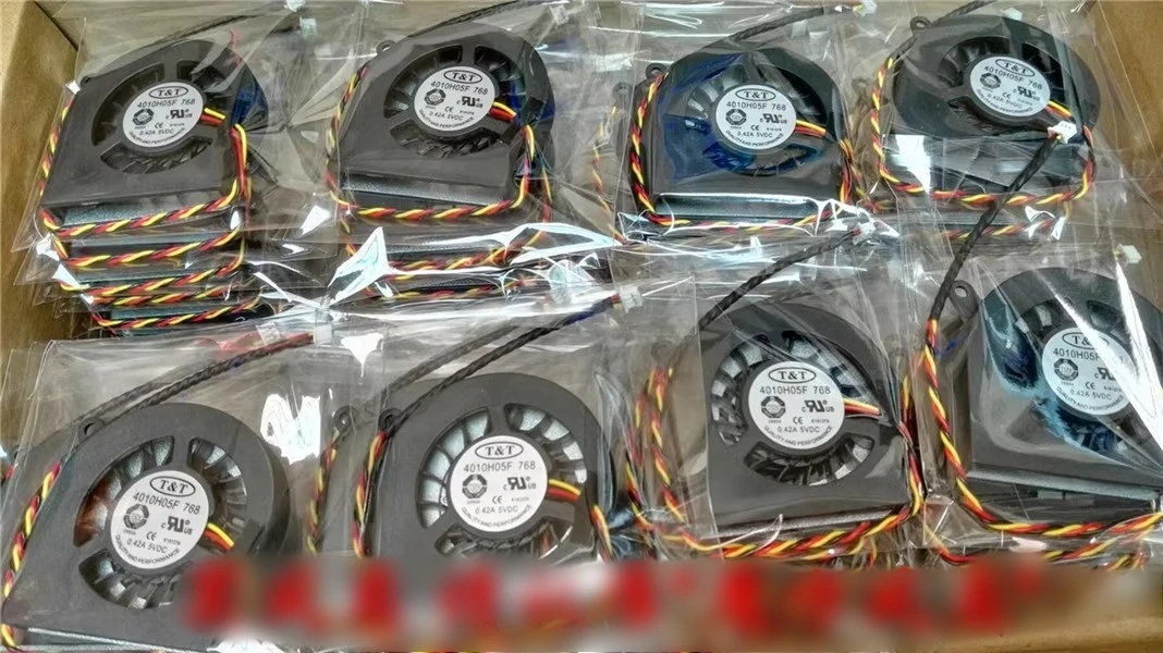 Free shipping, brand new original 4010H05F 768 5V 0.42A 4CM laptop graphics card cooling fan
