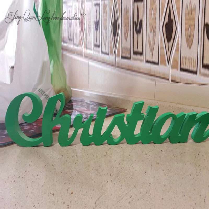 Wedding Letters  Freestanding Wedding Initial Signs  Personalized Table Signs factory production Custom Name