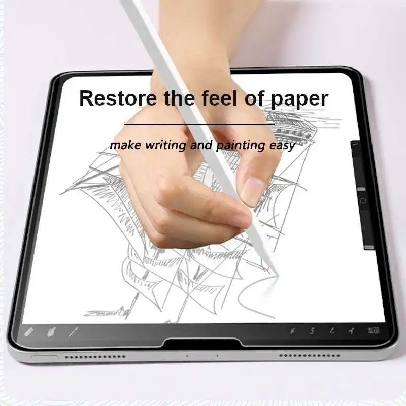 Like Paper Magnetic Screen Protector For Samsung Galaxy Tab S8 S7 S6 10.5 Lite 2020 10.4 S5e Drawing Paper Texture Feel Film