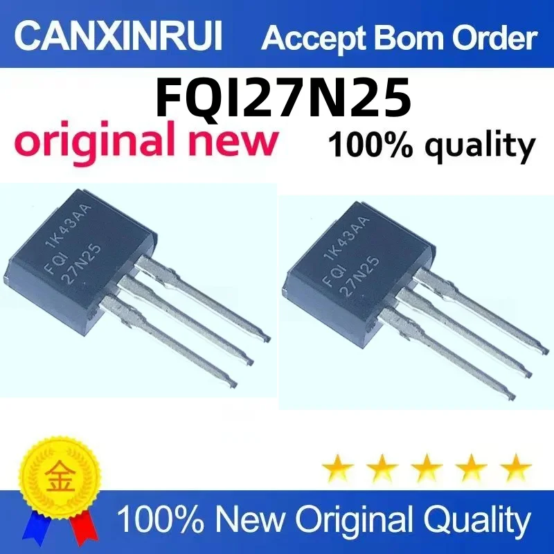 (10-300piezas)Brand new FQI27N25 TO-262 starting from one piece, can be purchased directly.