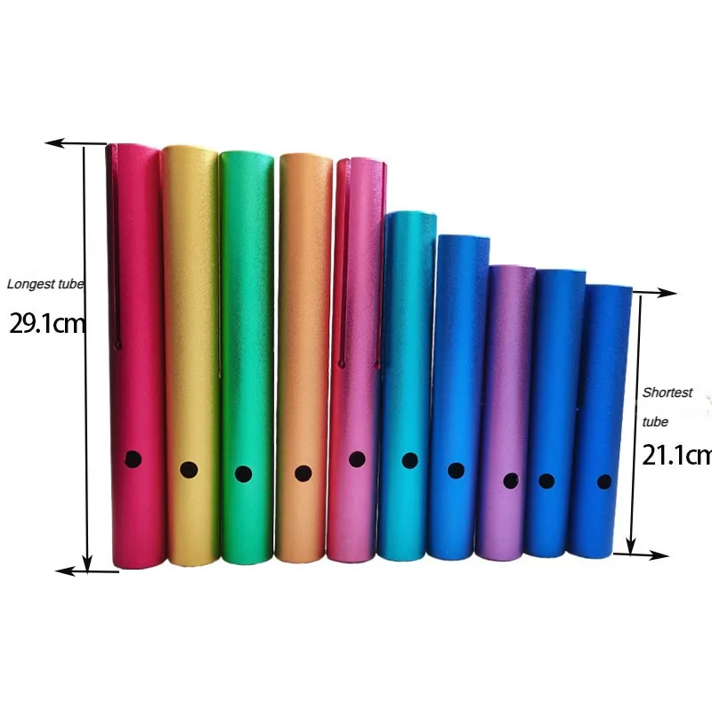 Portable Whoosh Pipe Children Beginners Meditation WAH-WAH-TUBE Sound Therapy Musical Percussion Instruments Accessories