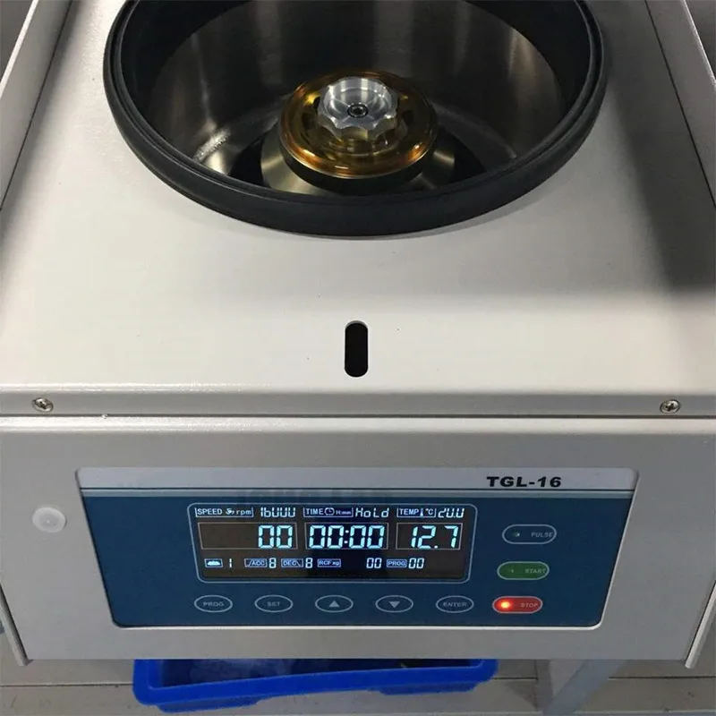 High Speed Laboratory Benchtop Refrigerated Micro PCR Centrifuge Machine with Rotor TGL-16