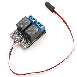 1 pçs pwm interruptor de relé 2 em 1 controle remoto luz on-fora eletrônico módulo para rc modelo avião drone 5v receptor peças diy