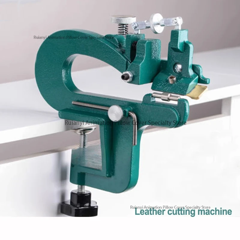 

1pc Manual peeling machine Leather cutting machine 809G Leather splitter vegetable tanned leather peeler leathers paring device
