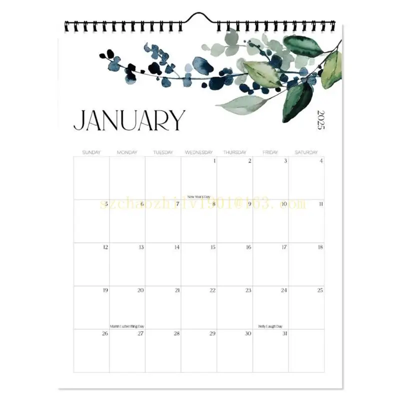 62KA 2025 Hanging Calendar Weekly Planner 2025 Wall Calendar School Year Calendar 18 Monthly Calendar School Calendar