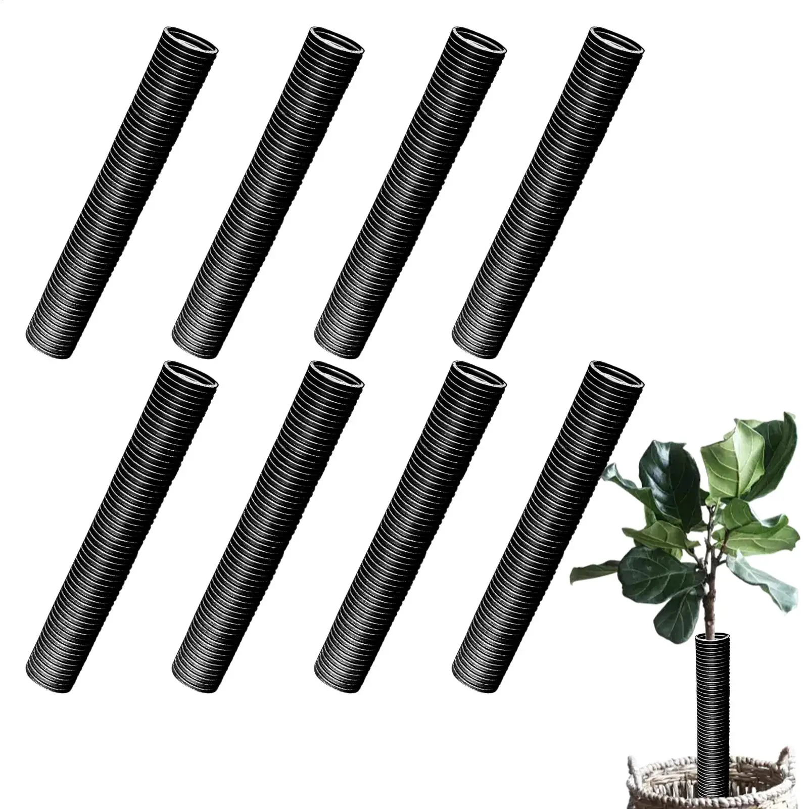 

Tree Trunk Protector 8 Piece Tube Wrap Winter Tree Trunk Protector Guard for Sapling Winter Animals Patio Lawn Garden Cats