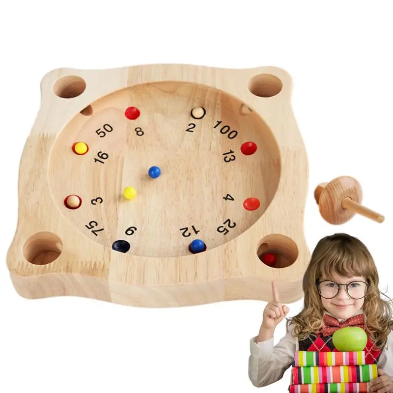 Wooden Board Games Family Board Games Parent-Child Interaction Toy Interactive Wood Board Toy Educational Intelligent Games