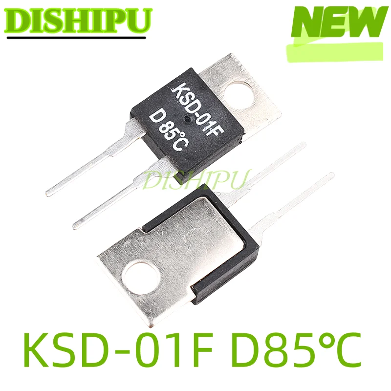 5Pcs,Ksd-01F Juc-31F Temperature Switch Relay Normally Closed Thermal Control Open40/45/50/70/80/95/100/110/120/125/130,Degrees Celsius