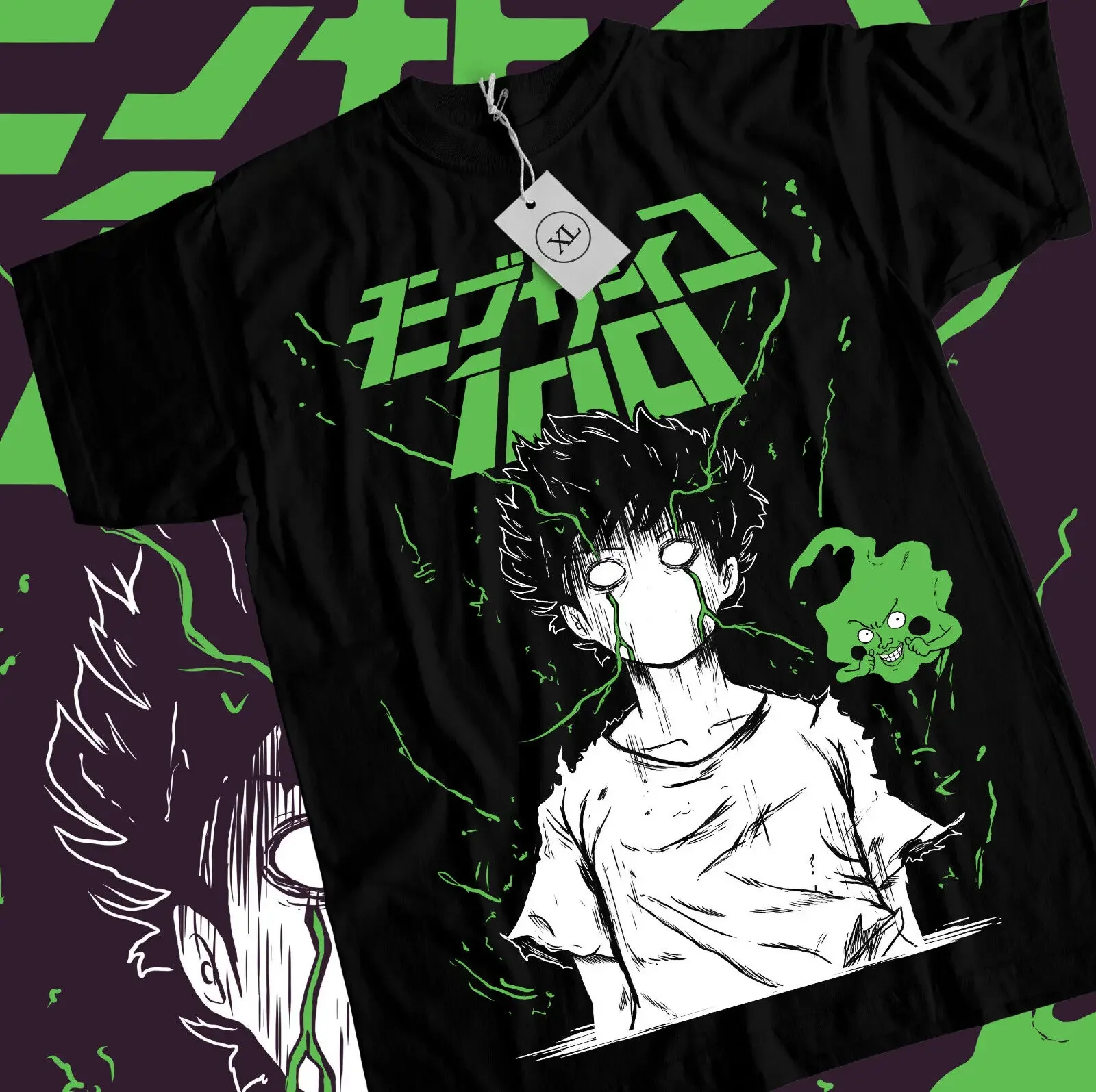 

Mob Psycho 100 T-Shirt Cast Anime Manga Dimple and Mob Tshirt Tee ALL SIZES