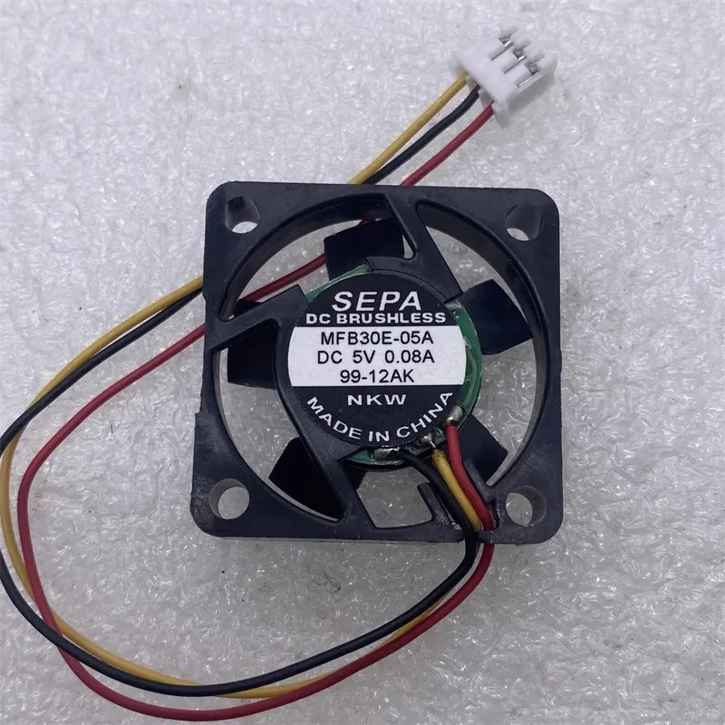 Free shipping original 3007 5V 0.08A MFB30E-05A cooling fan