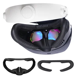 VR Face Pad for Playstation VR2, PSVR2 Fitness Facial Interface Cushion Pad Anti-fogging Sweat-proof Breathable Foam Cushion Set