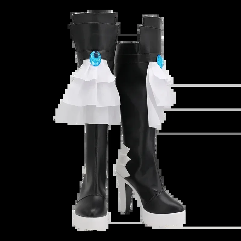 Botas de Cosplay de Final Fantasy 14 Gaia, zapatos de tacón alto hechos a medida para juegos de rol de halloween Unisex, 2025 aaa