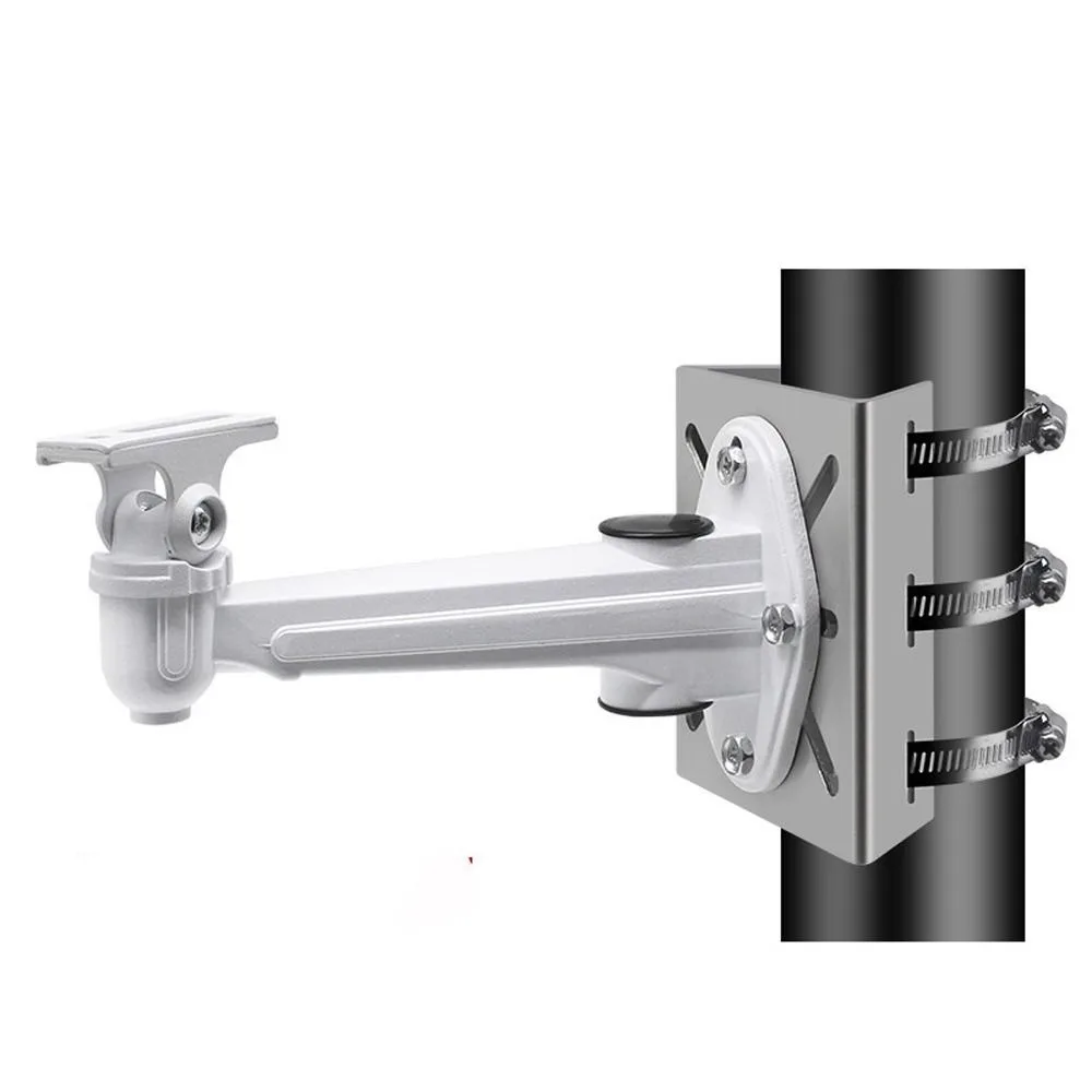 Adjustable Rings Camera Mount Brackets Stainless Steel Secure Stable Vertical Mast Mount Brackets Flexible Positioning