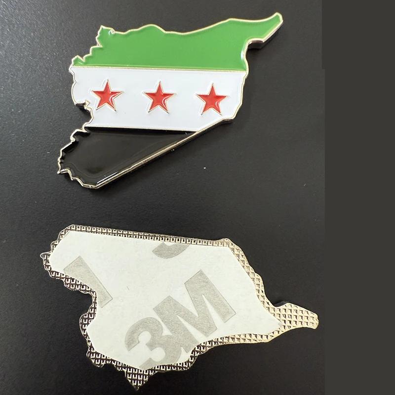 Syria Mobile Phone 3M Sticker Badge Metal Pin Broooches Pins
