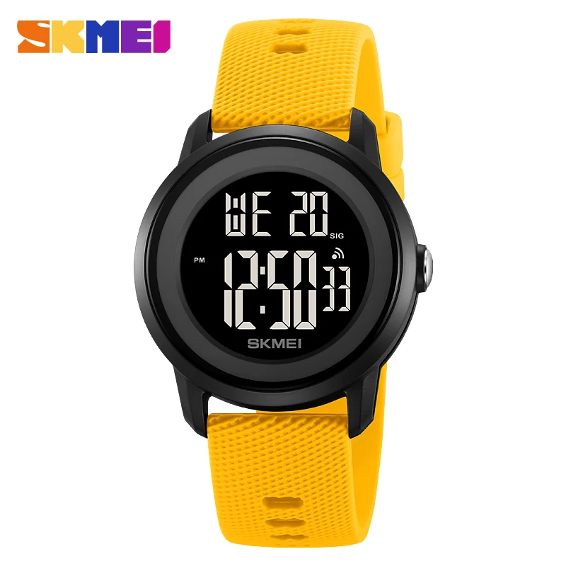 

SKMEI 2218 For Men Women Student 5Bar Waterproof Stopwatch Wristwatch Clock reloj hombre Cool Digital Countdown Sport Watches